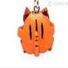 Alphabet Cat S Leather Animal Earphone Jack Accessory / Dust Plug / Ear Cap / Ear Jack *VANCA* Made in Japan #47649 view 2