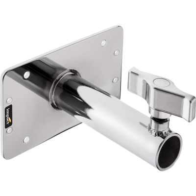 Impact Wall Plate with 1-1/8"" Locking Receiver