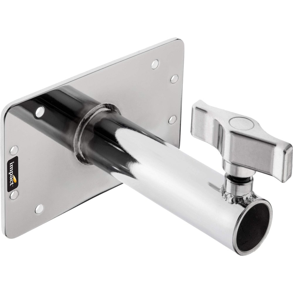 Impact Wall Plate with 1-1/8"" Locking Receiver