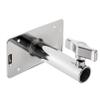 Impact Wall Plate with 1-1/8"" Locking Receiver view 2