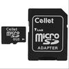 Cellet 8GB MicroSD for Motorola Motus Smartphone custom flash memory, high-speed transmission, plug and play, with Full Size SD Adapter. (Retail Packaging) view 2