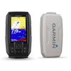 Garmin Striker Plus 4 with Dual-Beam Transducer and Protective Cover, 4.3" LED Display, 1.1 lbs, Fishfinder, Plus 4 Model view 1