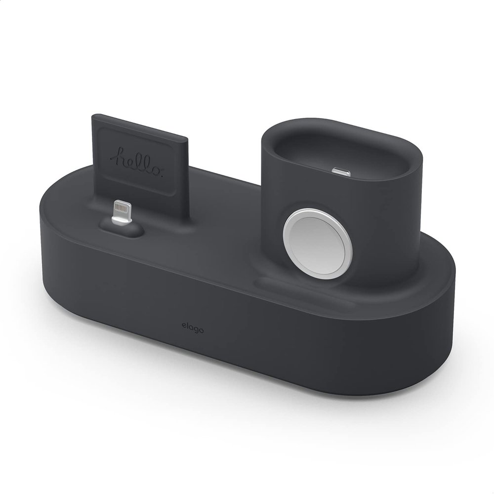 elago 3 in 1 Charging Station for iPhone, AirPods, Apple Watch
