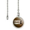 GRAPHICS & MORE I Pooped Today Jumping for Joy Ceiling Fan and Light Pull Chain view 2