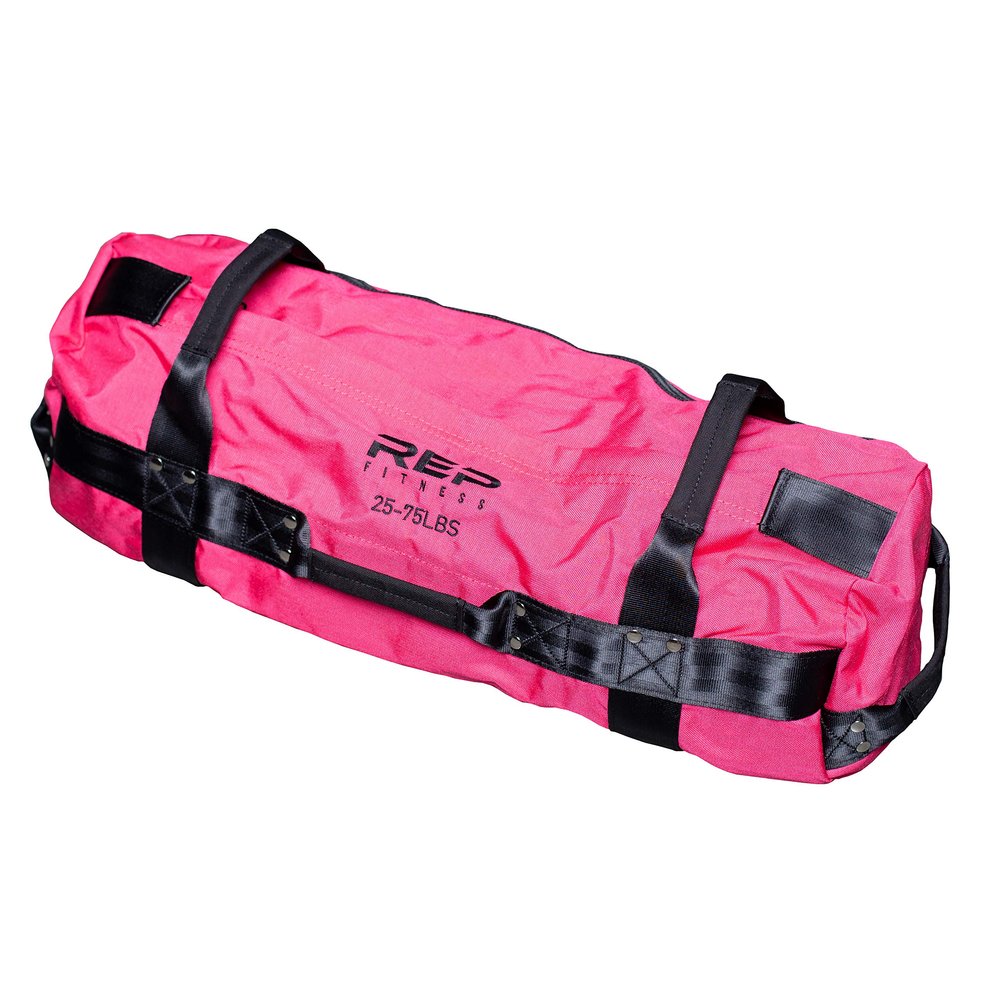 REP Fitness Sandbag, Medium, Pink,Heavy Duty Workout Sandbags for Training, Cross-Training Workouts, Fitness, Exercise and Military Conditioning