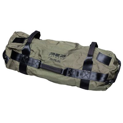 REP Fitness Sandbag - Medium, Army Green, 25-75 lbs