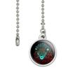 GRAPHICS & MORE Lion in The Dark Ceiling Fan and Light Pull Chain view 2
