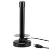 Digital HDTV Antenna - August DTA250 - High Gain Portable TV Antenna with Magnetic Base and Coaxial Cable - 75 Miles Range view 1