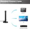 Digital HDTV Antenna - August DTA250 - High Gain Portable TV Antenna with Magnetic Base and Coaxial Cable - 75 Miles Range view 4