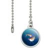 GRAPHICS & MORE Blue Marlin Swimming in Ocean Ceiling Fan and Light Pull Chain view 2