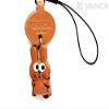 Rabbit Leather Zodiac Mascot Mobile/Cellphone Charm VANCA Craft-Collectible Cute Mascot Made in Japan view 1