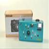 Holga K204 Turquoise Original "Happy Birthday" Noise Making 35mm Film Camera view 2