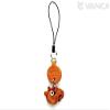Rooster Leather Zodiac Mascot mobile/Cellphone Charm VANCA CRAFT-Collectible Cute Mascot Made in Japan view 3