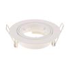 MR16/GU10 Recessed Light Holder Retrofit Ceiling Lighting Fixture 50W 110-220V, Adjustable Clips - White view 1