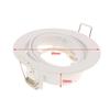 MR16/GU10 Recessed Light Holder Retrofit Ceiling Lighting Fixture 50W 110-220V, Adjustable Clips - White view 3