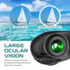 Waterproof Military 7x50 Marine Binoculars,Hooway Binoculars with w/Internal Rangefinder & Compass for Navigation,Boating(Black) view 3