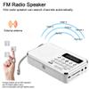 Docooler L-938 Mini FM Radio Digital Portable 3W Stereo Speaker MP3 Audio Player High Fidelity Sound Quality w/ 1.5 Inch Display Screen Support USB Drive TF SD MMC Card view 2