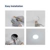 LED FANTASY 4-Inch 9W 120V Recessed Ultra Thin Ceiling LED Panel Downlight Light Dimmable Retrofit Slim Wafer IC Rated ETL Energy Star 750 Lumens 3000K (Warm White) 6 Pack view 4
