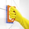 Fuginator Scrub Brush for Tile and Grout: Stiff Nylon Bristle Scrubbing Brush - Bathtub and Shower Scrubber for Floor Joints and Tile Seams - Cleaning Brush (Orange/Blue) view 3