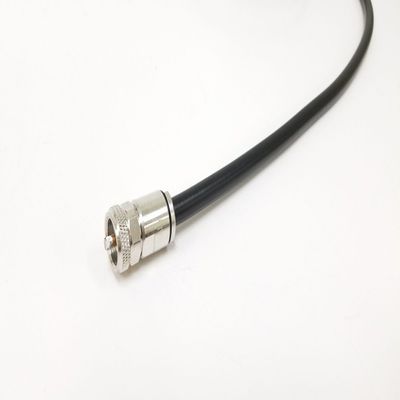 Messi and Paoloni ZMP-AB10-9U Airborne 10 .405" (10.3mm) 50 Ohm Coax, 9 ft with PL-259 Connectors