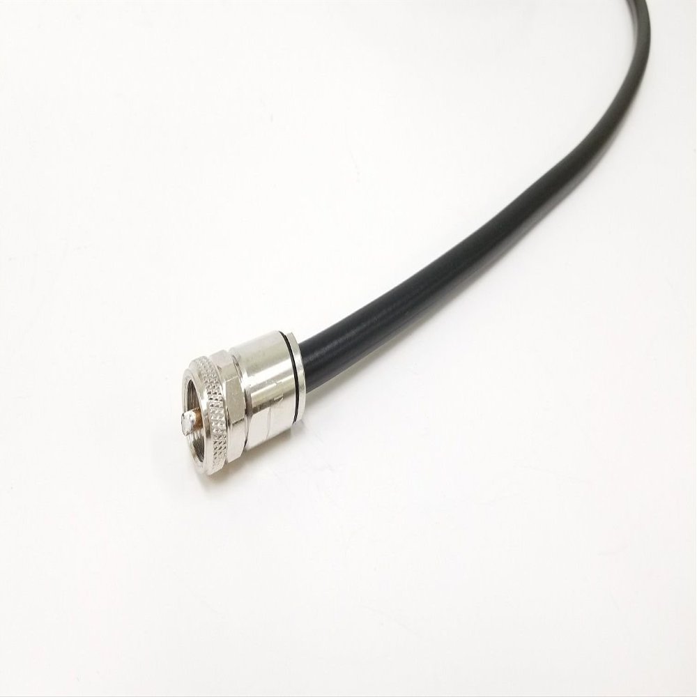 Messi and Paoloni ZMP-AB10-9U Airborne 10 .405" (10.3mm) 50 Ohm Coax, 9 ft with PL-259 Connectors