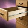 Centerline Full-Extension Drawer Slides 22 Inch (Pair)Smooth Ball Bearing Action for Kitchen CabinetsHeavy Duty Drawer Slides Supports 75 Pounds Non-Handed Drawer HardwareSide Mount Drawer Slides view 2