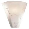 Minka Lavery 333 Lavery Wall Sconce, 1-Light, 60 Total Watts, 9.25-in H x 12.25-in W, Alabaster Dust view 2