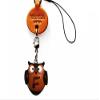 Vanca.com Alphabet Owl F Leather Animal mobile/Cellphone Charm VANCA CRAFT-Collectible Cute Mascot Made in Japan view 1