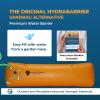 Watershed Innovations Best Sandbag Alternative - HydraBarrier Supreme 12 Foot Length 12 Inch Height - Water Diversion Tube - Light, Re-usable, & Eco-Friendly Flood Barrier (Single Unit) view 2