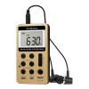 Retekess V112 AM FM Radio Portable, Mini Radio(Gold) view 1