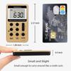 Retekess V112 AM FM Radio Portable, Mini Radio(Gold) view 2