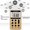 Retekess V112 AM FM Radio Portable, Mini Radio(Gold) view 3