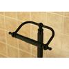 Georgian Freestanding Toilet Paper Holder, Chrome view 2