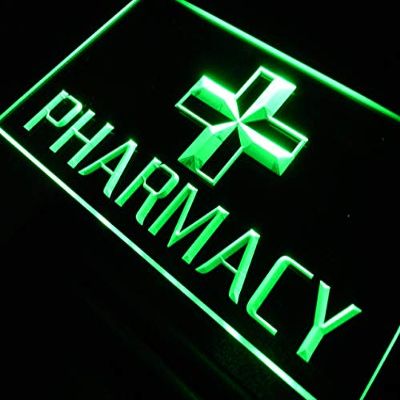 ADVPRO i151-g Pharmacy Drugstore RX Shop Neon Light Sign