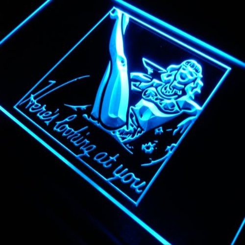 ADVPRO j361-b Girls Looking at You Bar Beer Neon Light Sign