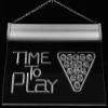 ADVPRO i301-b Time to Play Pool Snooker Room Neon Light Sign view 3