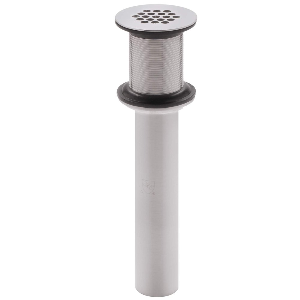 Novatto Vessel Sink Strainer Drain, Brushed Nickel (STD-BN)