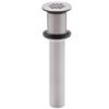 Novatto Vessel Sink Strainer Drain, Brushed Nickel (STD-BN) view 1