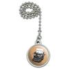 Just Write Antique Typewriter Writer Author Ceiling Fan and Light Pull view 1