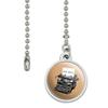Just Write Antique Typewriter Writer Author Ceiling Fan and Light Pull view 2