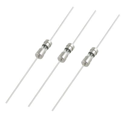 Aexit 10 x Electrical Glass Cartridge Slow Blow axia-l Lead Fuse 3.6x10mm Fuses 250V 10A