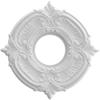 Ekena Millwork CMP10AT Attica Thermoformed PVC Ceiling Medallion (Fits Canopies up to 4 1/8"), 10"OD x 3 1/2"ID x 3/4"P view 1