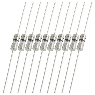 Aexit 10 x Electrical 250V 1.25A Through Hole 3.6 x 10mm Fast Acting Fuses axia-l Fuse