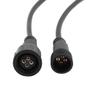 Aexit 5Pairs Black Electrical Wire Plastic LED Light Strips Male Female 4P Waterproof Connector Stranded Wire w Cable view 3