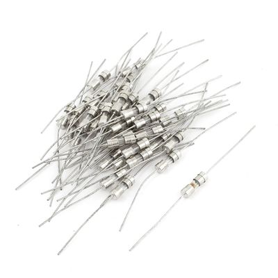 Aexit 40 x Fuses Glass Cartridge Fast Acting axia-l Lead Fuse 3.6x10mm Cartridge Fuses 250V 1A