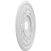 Ekena Millwork CMP22BA Baltimore Thermoformed PVC Ceiling Medallion (Fits Canopies up to 7 3/4"), 22"OD x 3 1/2"ID x 1"P view 2