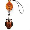 Vanca.com Alphabet Owl O Leather Animal mobile/Cellphone Charm VANCA CRAFT-Collectible Cute Mascot Made in Japan view 1