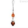 Vanca.com Alphabet Owl U Leather Animal mobile/Cellphone Charm VANCA CRAFT-Collectible Cute Mascot Made in Japan view 3