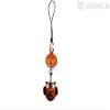 Vanca.com Alphabet Owl W Leather Animal mobile/Cellphone Charm VANCA CRAFT-Collectible Cute Mascot Made in Japan view 3
