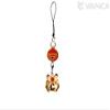 Vanca.com Alphabet Pig C Leather Animal mobile/Cellphone Charm VANCA CRAFT-Collectible Cute Mascot Made in Japan view 3
